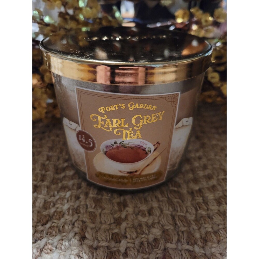 Goose Creek Earl Grey Tea 3- wick Candle